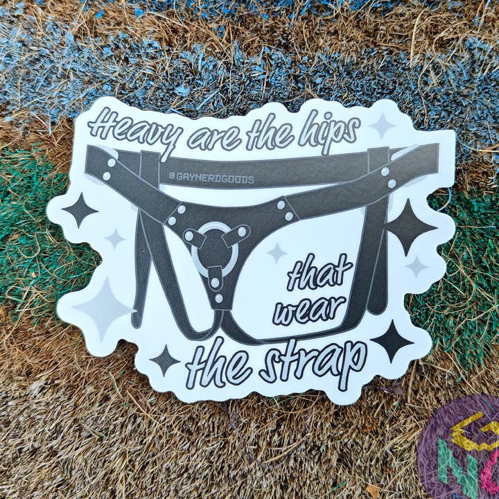 Gay Nerd Goods - Wholesale Sticker - Heavy Hips Sticker0