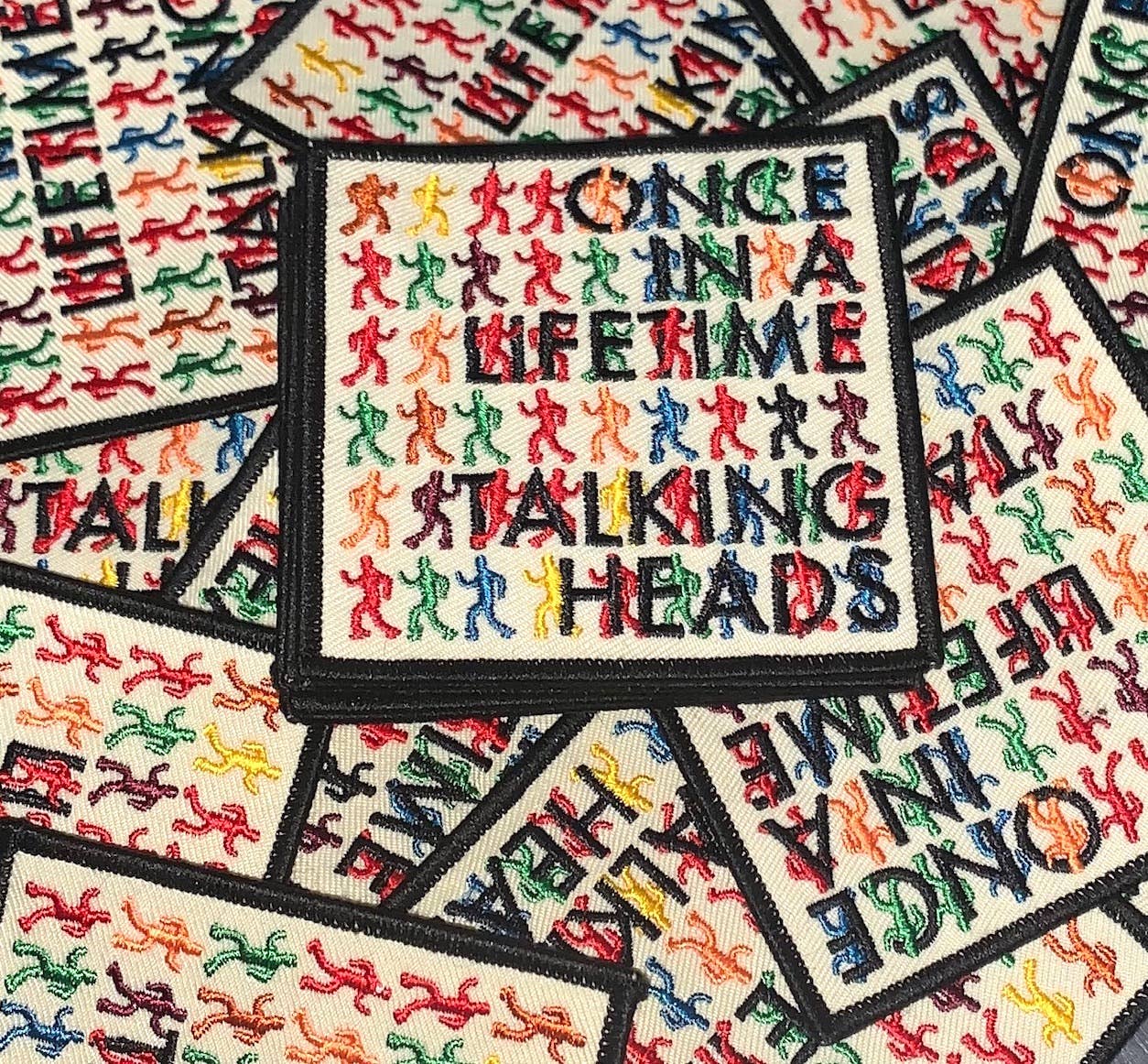B-Side - Wholesale Patch - Talking Heads Patch