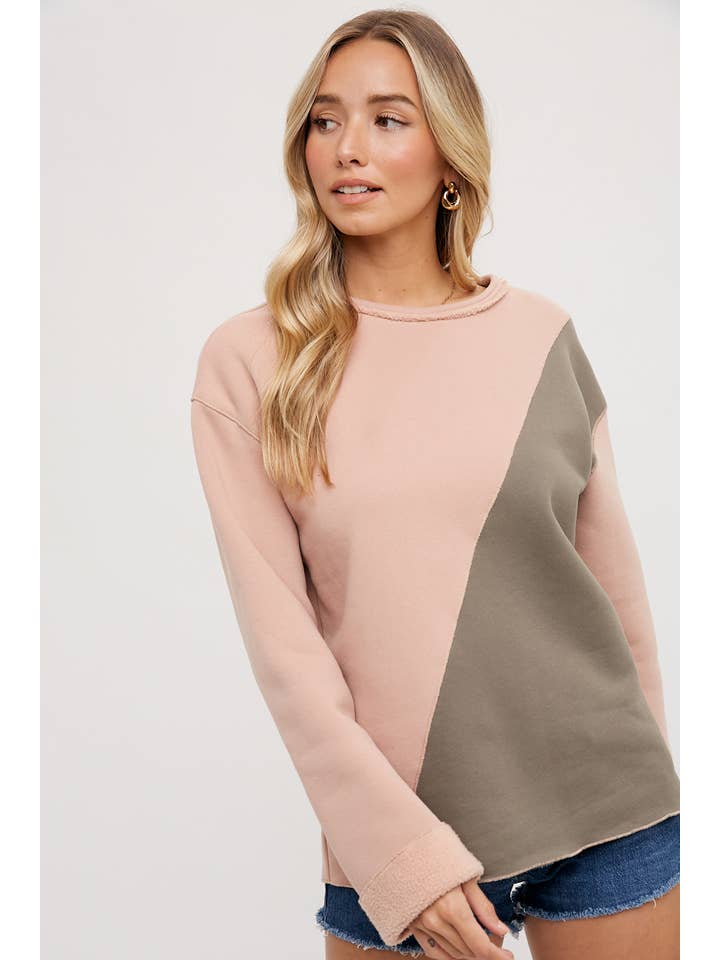 Bluivy - Vendita all'ingrosso Felpa - Donna - FELPE COLOR BLOCK2