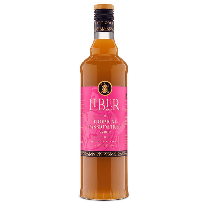 Sirop de fruit de la passion tropicale pour la vente par Liber & Co.