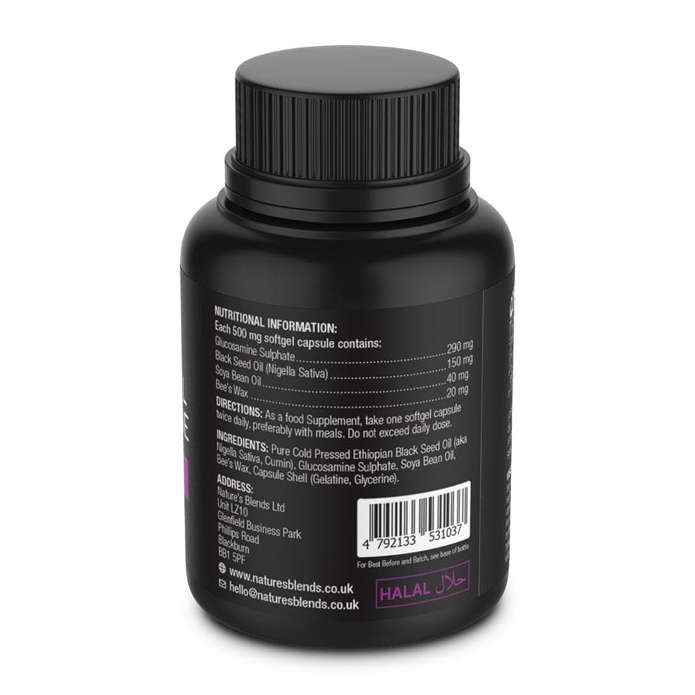 Nature’s Blends - Wholesale Oral Supplement/Vitamin - Wholesale Black Seed Oil & Natural Glucosamine Cap1