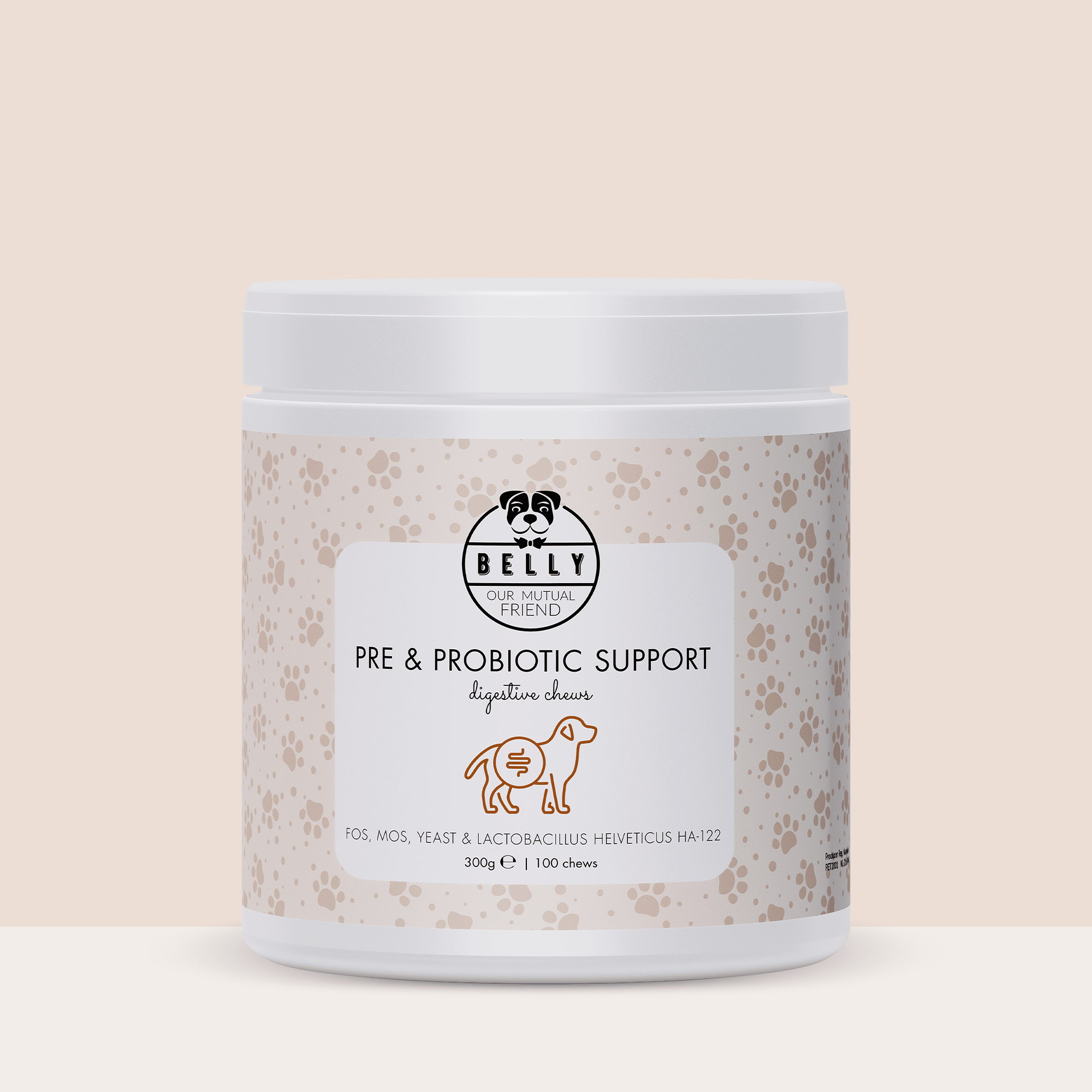 BellyDog - Wholesale Pet Supplement - Dog - Pre & Probiotic Support0