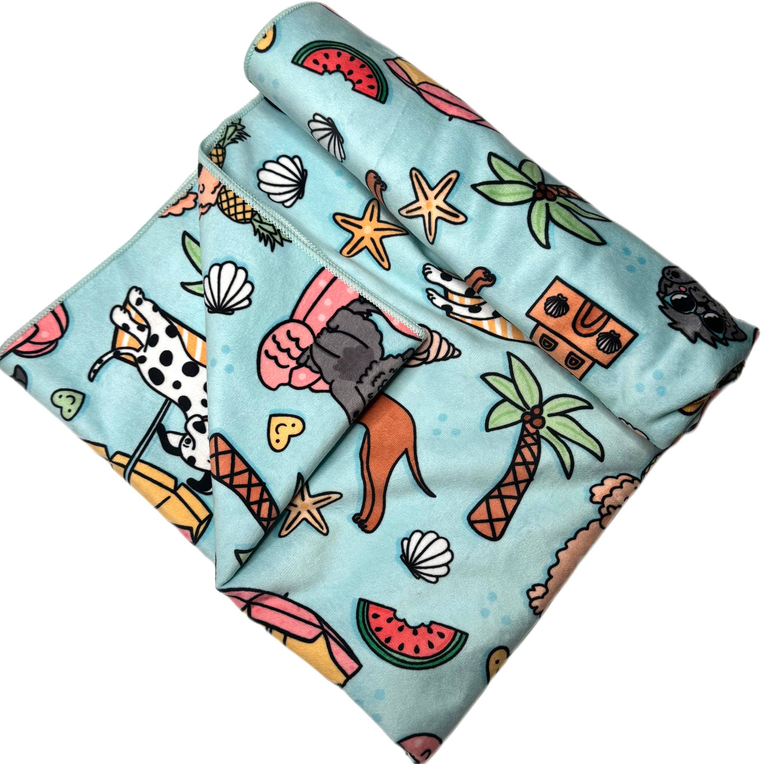Wuffelliebe - Wholesale Beach Towel - Beach Dogs - beach towel0