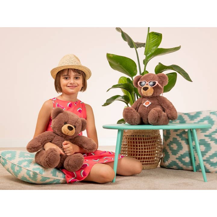 Teddy Hermann - Wholesale Stuffed/plush toy – Kids & baby - Chocolate brown teddy 40 cm - plush toy - soft toy1