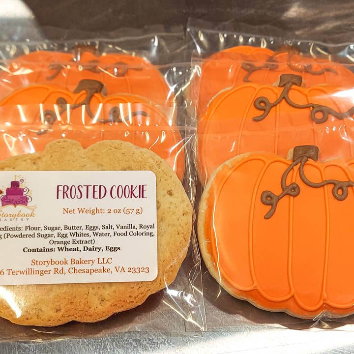 Storybook Bakery, Shipped! - Wholesale Cookie - Pumpkin Cookie5
