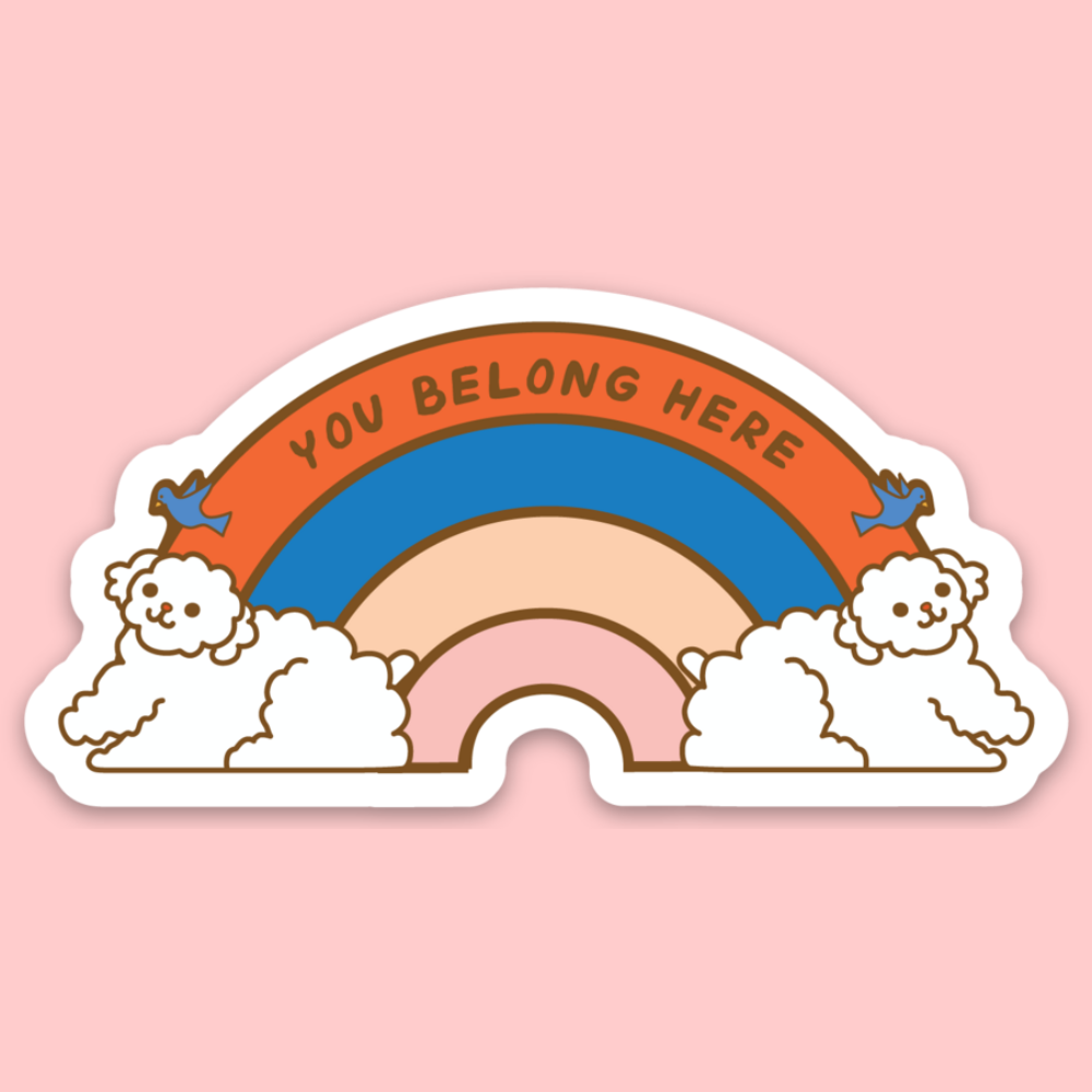 Tender Ghost – wholesale Sticker – You Belong Here Sticker0