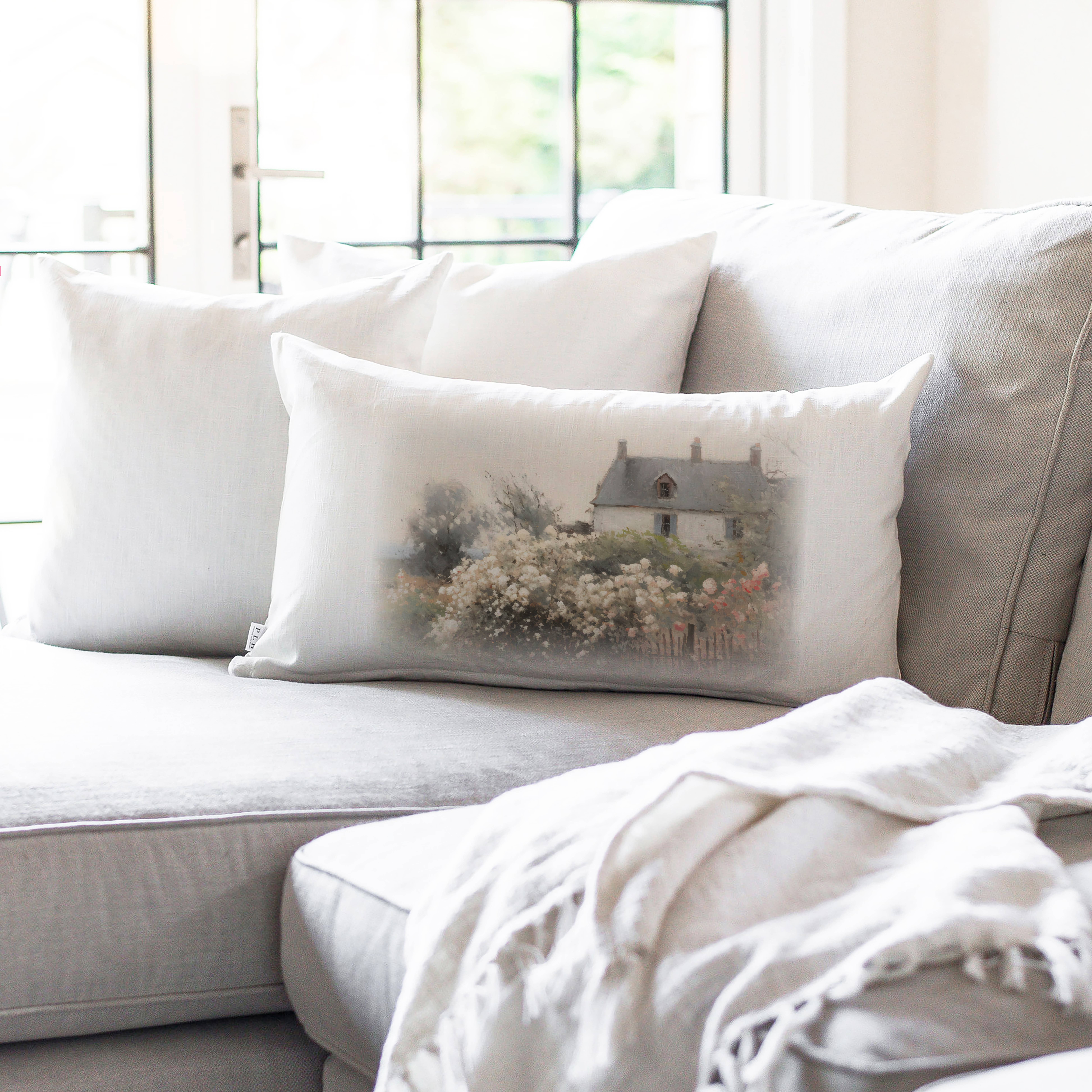 Porter Lane Home - Venta al por mayor Funda de cojín - Funda de cojín Rose Cottage