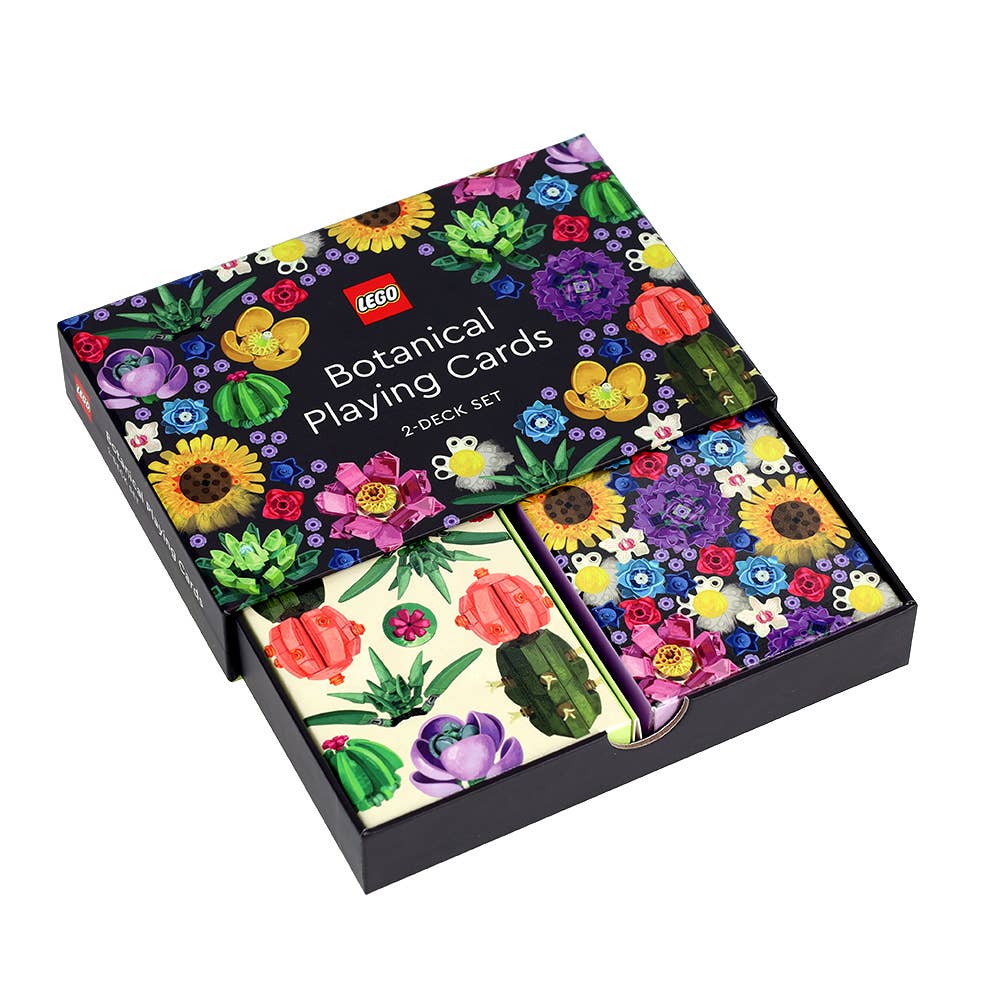 Chronicle Books - Wholesale Playing Cards - LEGO Botanical Playing Cards2