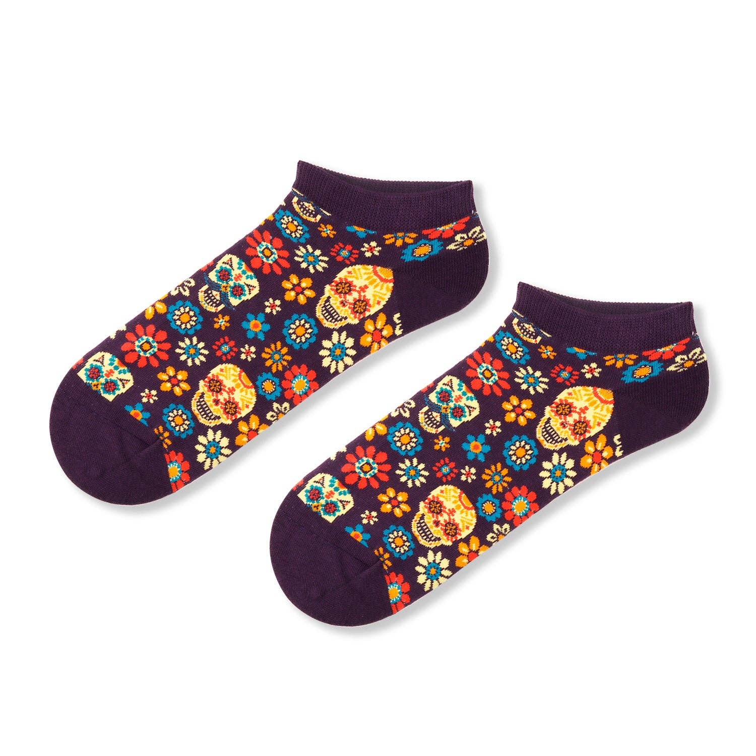 Marc JoJo - Wholesale Socks - Unisex - Skull and flower socks 🌸💀0