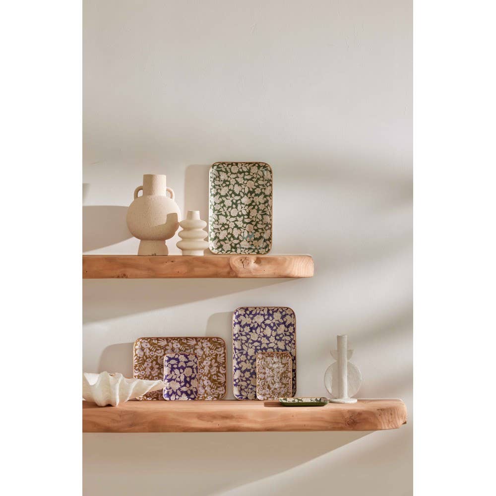 Bonheur du Jour - Vendita all'ingrosso Vassoi decorativi - Vassoio piccolo Jaya Violine1