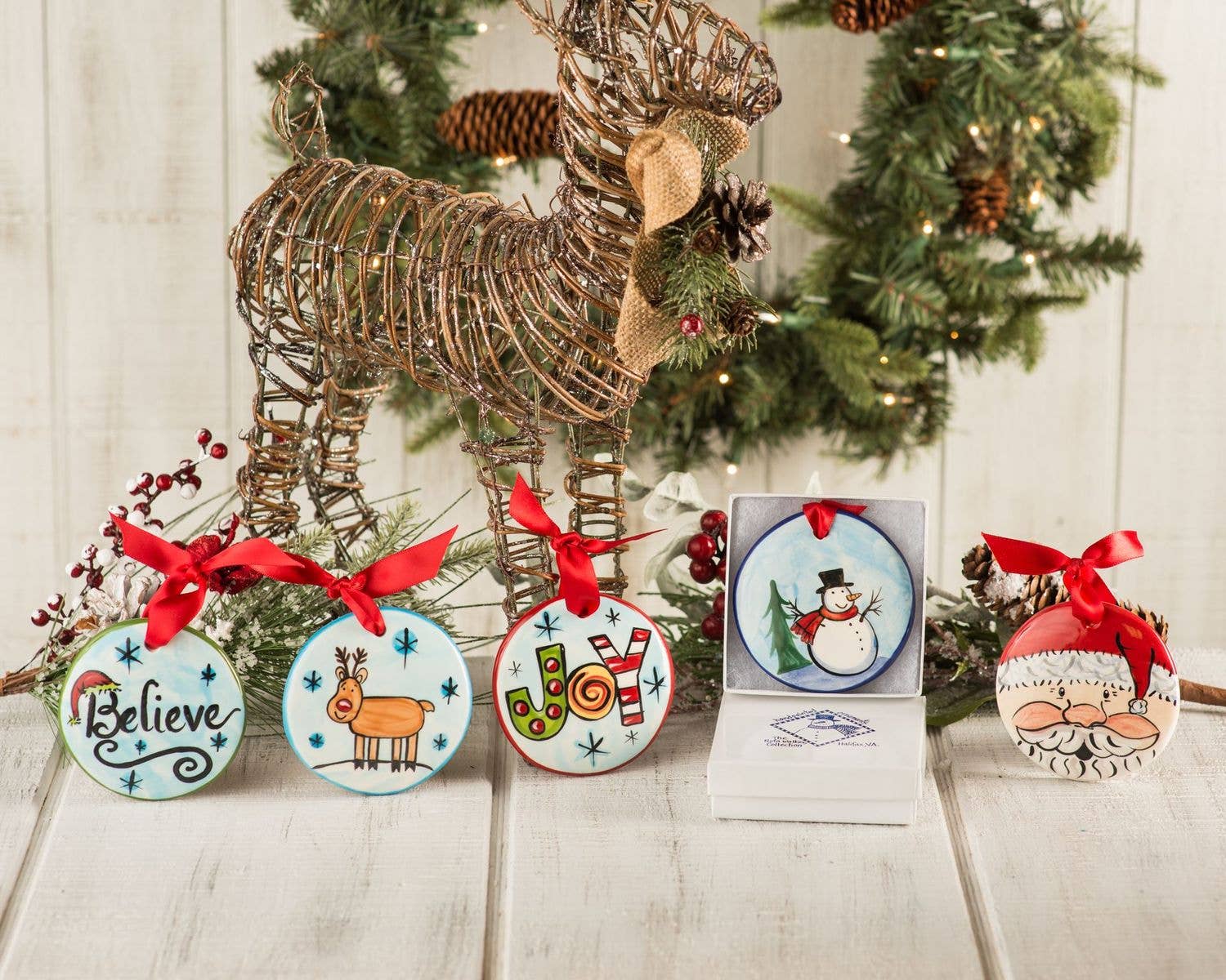 Nola Watkins Ornaments - Wholesale Ornament - Ornaments | Christmas Ornaments | Handpainted | Elfed Up6