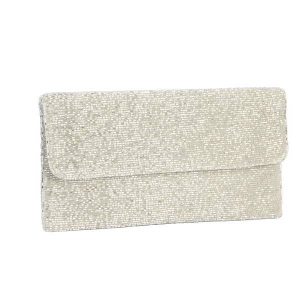 Nima Accessories Inc - Wholesale Clutch Bag - Women's - Ladies Fully Beaded Clutch Evening Bag