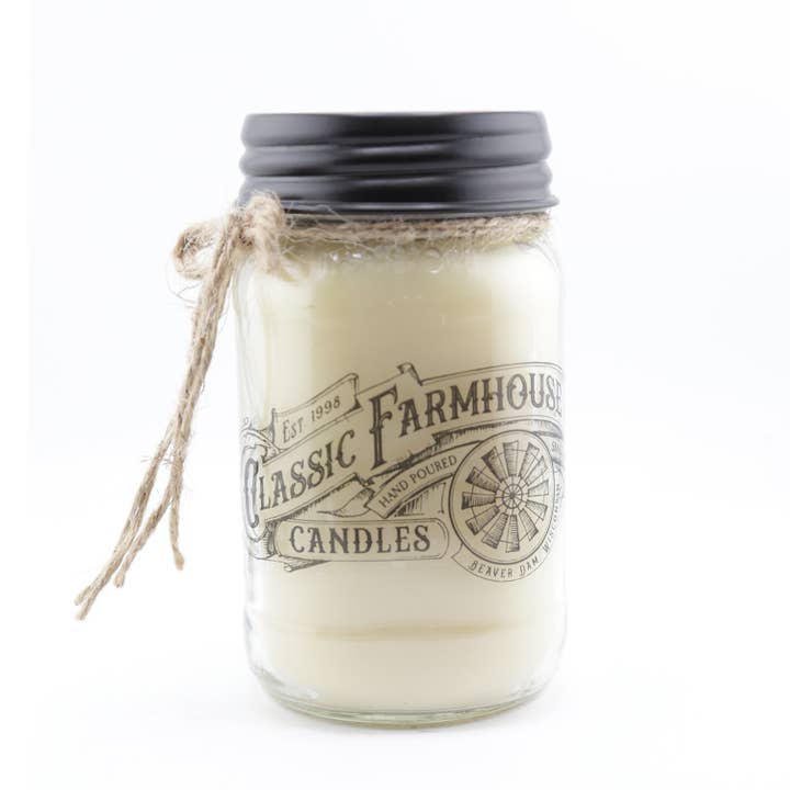 Classic Farmhouse Candles - Wholesale Jar/Filled Candle - Sugar Cookie 14 oz Mason Jar Candle1