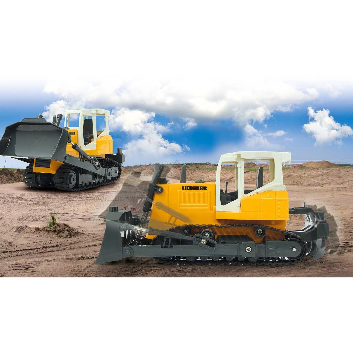 mhw24 - Venta al por mayor Coches/camiones de juguete - Niños - Bulldozer Liebherr 1:20 2,4 GHz10