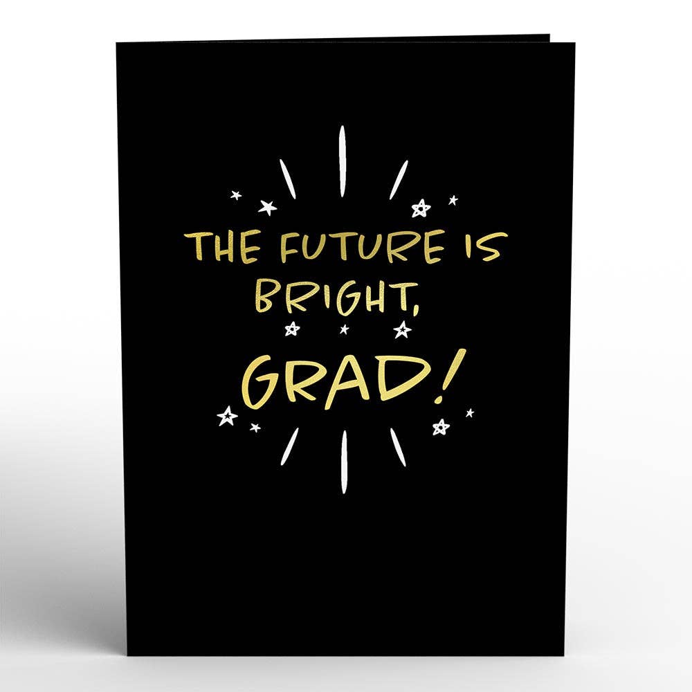 Lovepop Cards - Wholesale Graduation Card - Future Is Bright Graduation 5''x7'' Card, Back To School4