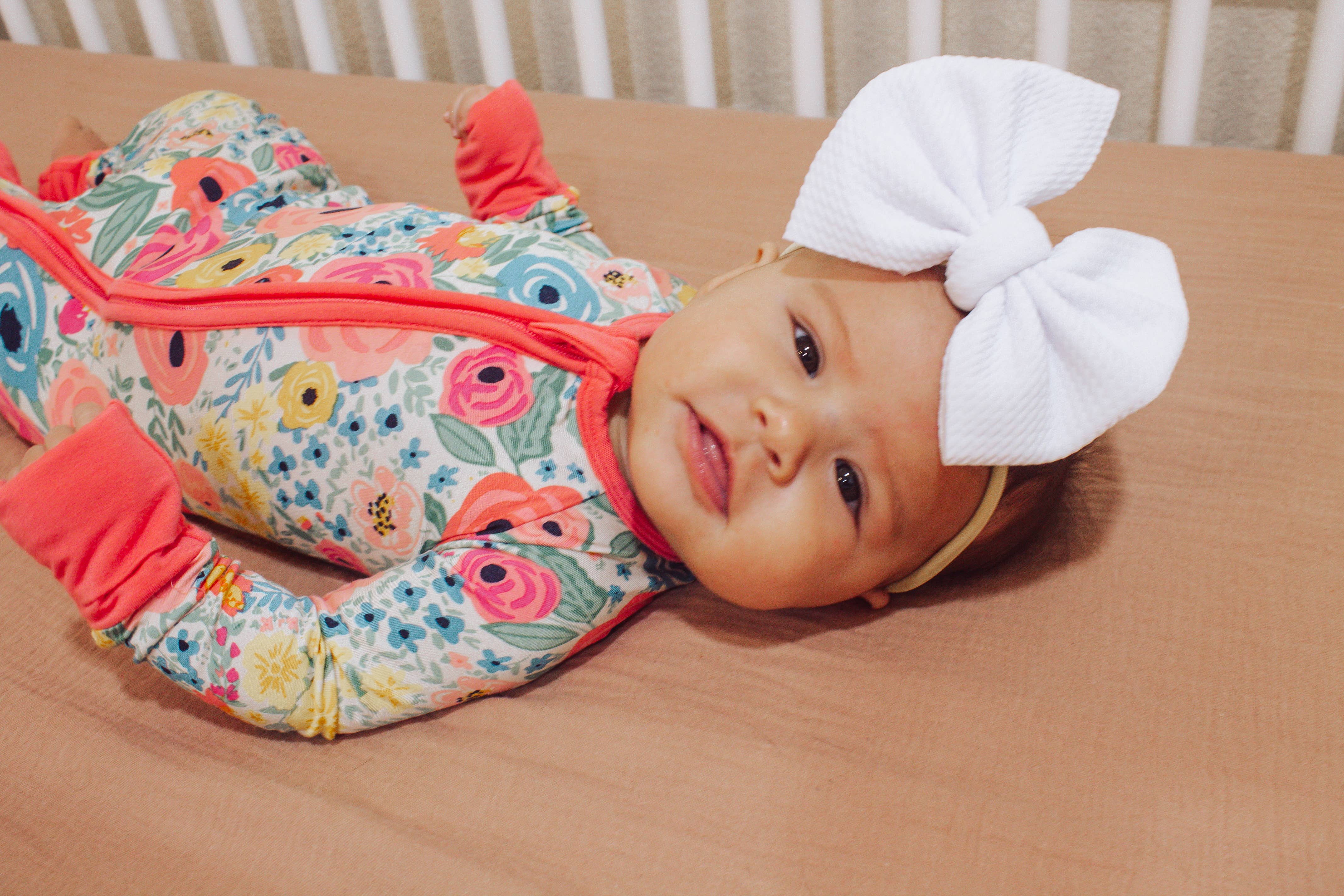 The Fancy Nestling - Wholesale Fashion Headband - Baby - White Bullet Bow + Headwrap  2
