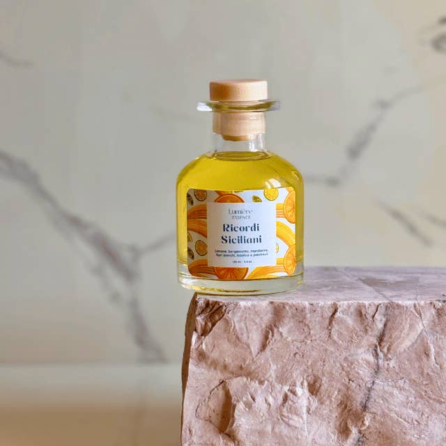 Kit Little Garden - Wholesale Reed Diffuser - 130ml Room Diffuser Sicilian Memories | Lumière Essence1