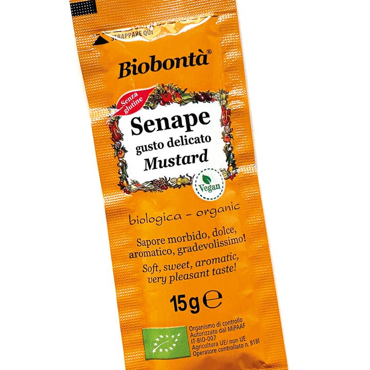 Mostarda - Sabor Delicado #3 por atacado de Biobontà