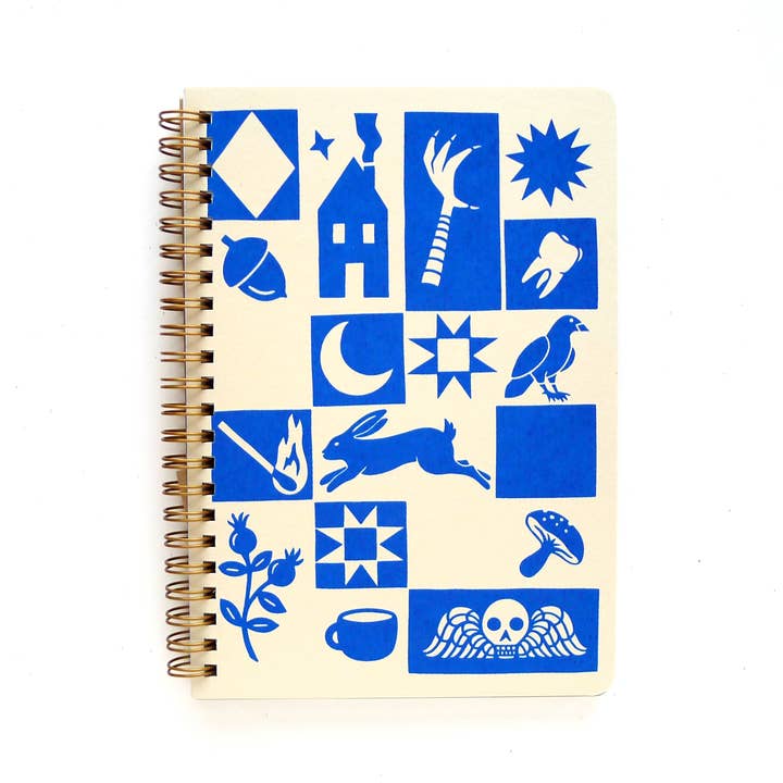 Middle Dune - Wholesale Notebook - Quilt Coil Notebook, MD