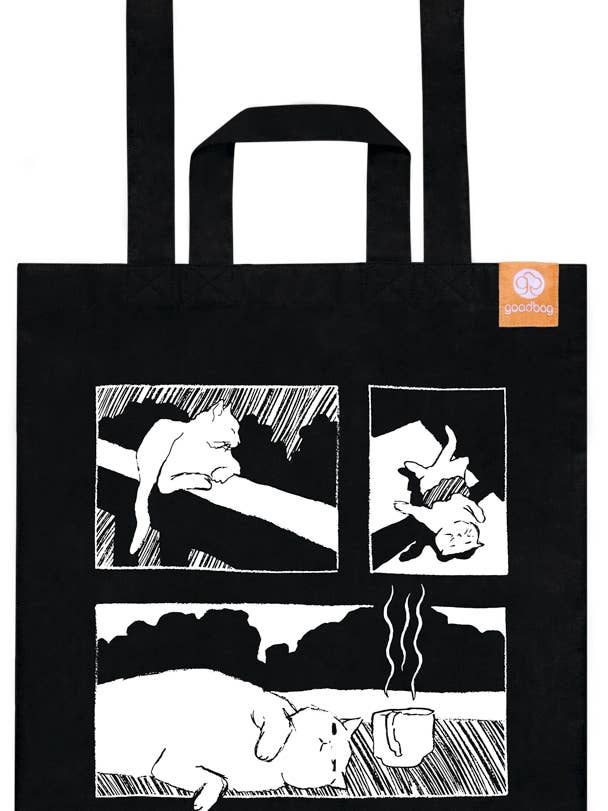 goodbag Cat Black Large für den Großhandel von goodbag