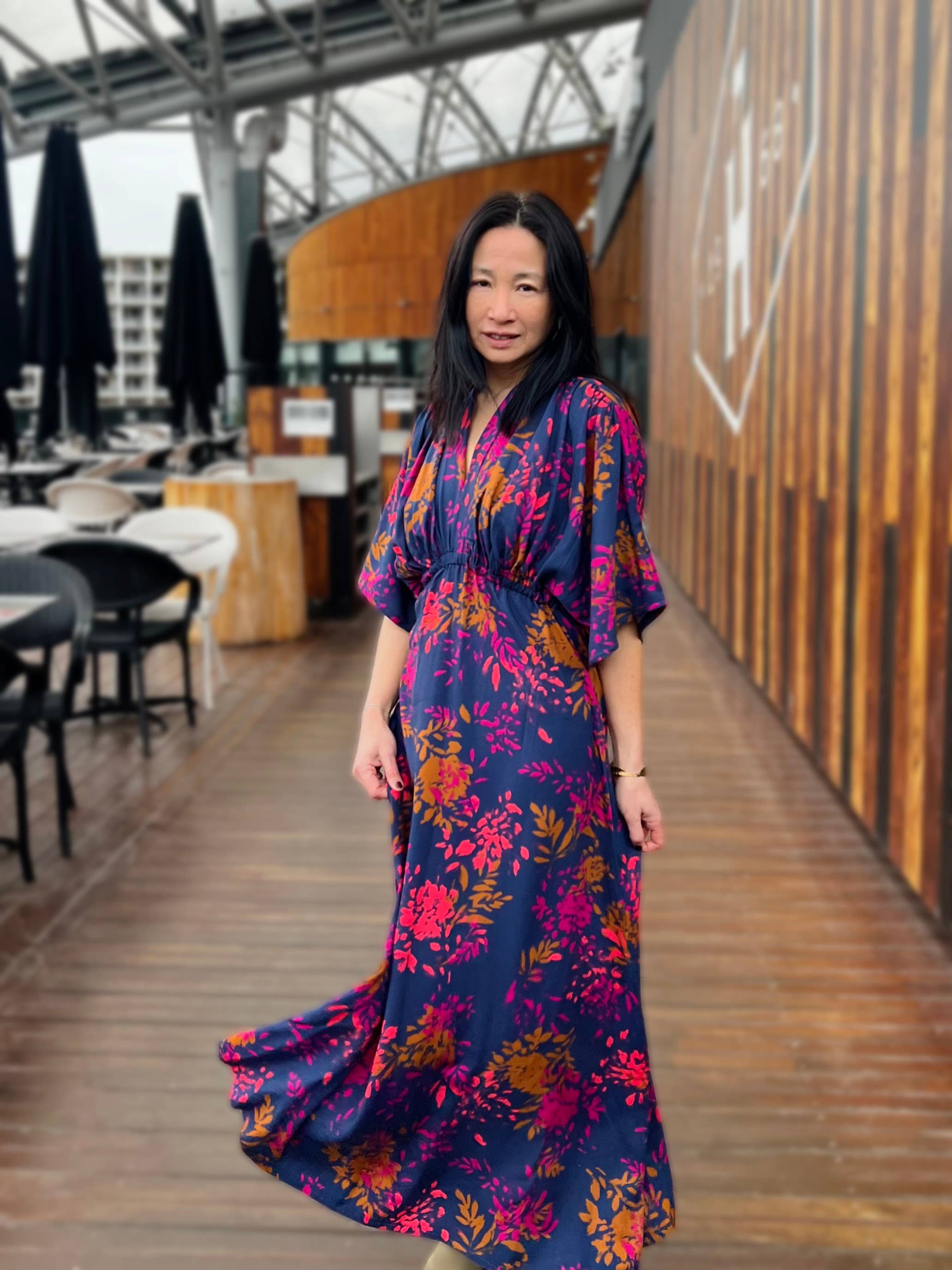 MY DRESS MADE - Wholesale Fabric - ELENA viscose twill fabric - Printed in France3