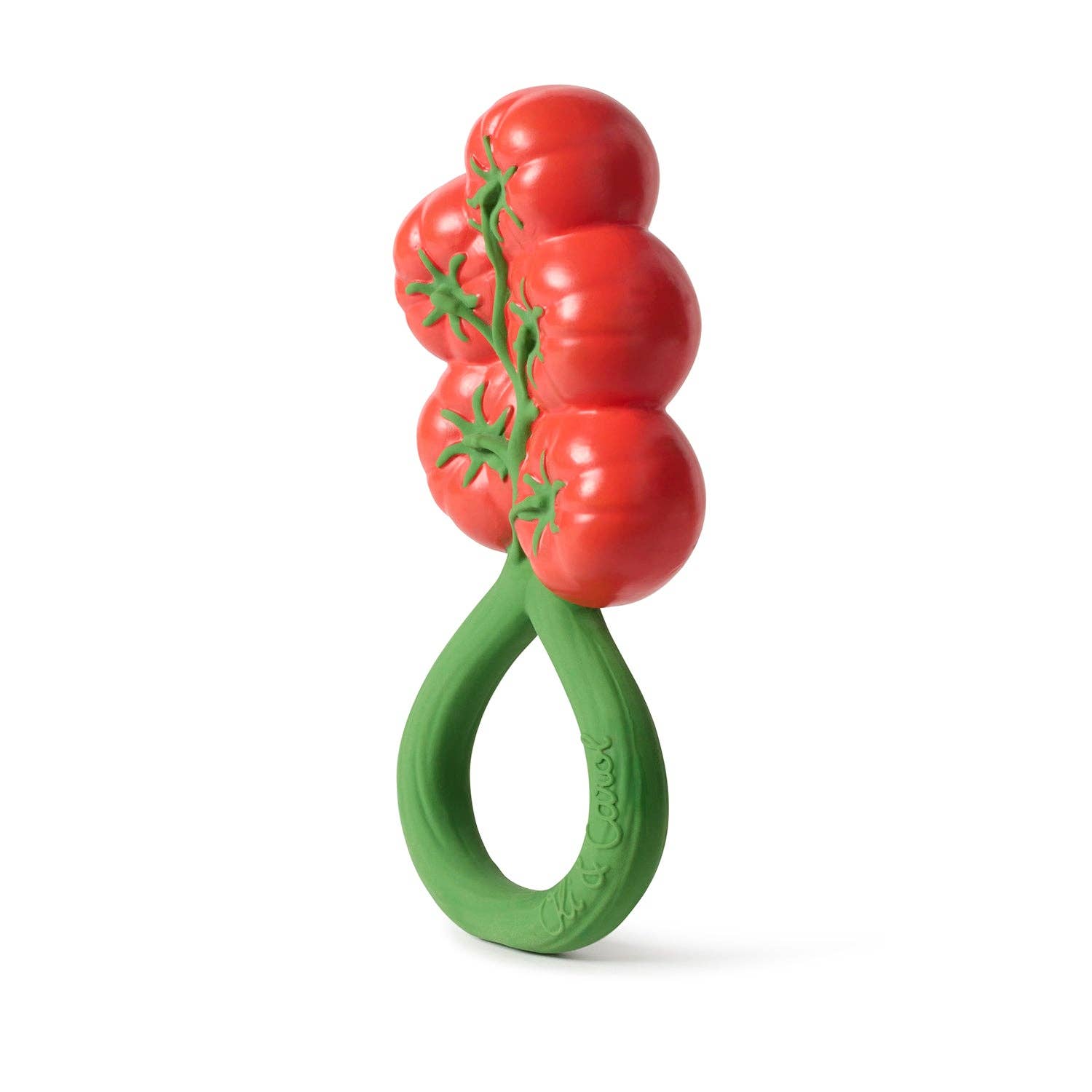 Oli & Carol - Wholesale Handheld Rattle - Baby - Tomato Rattle Toy1