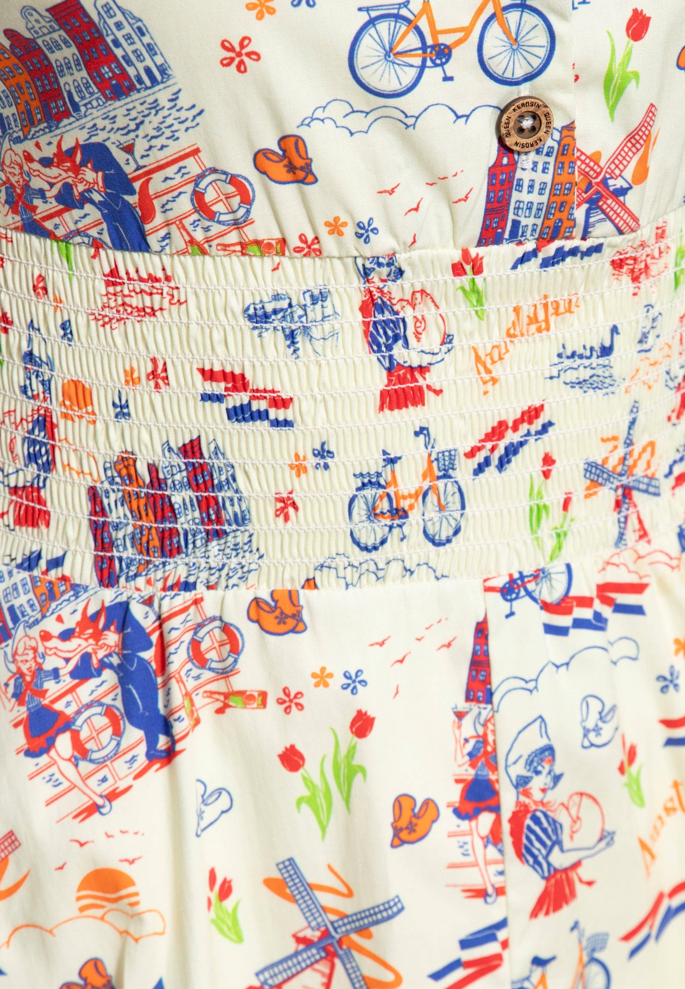 Offwhite Amsterdam swing dress for wholesale on Faire3