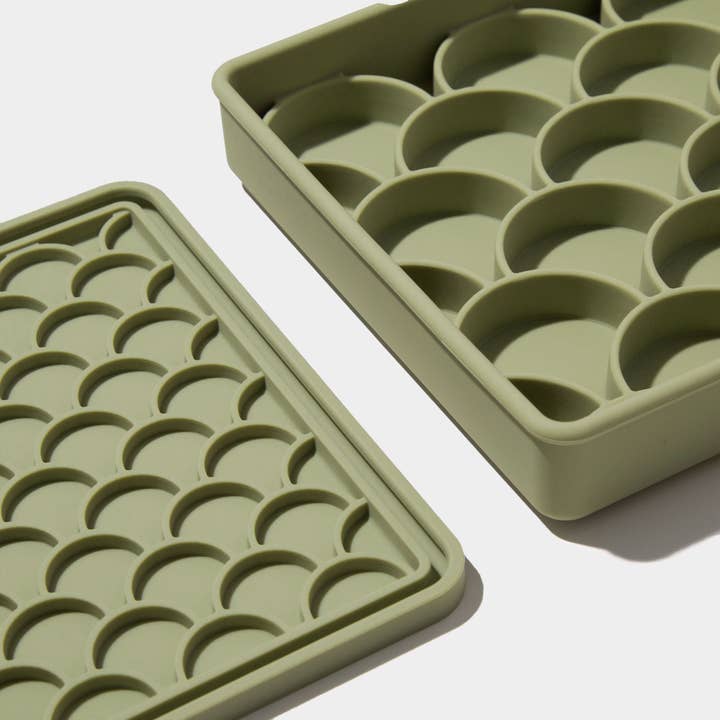 3-in-1 fish scale slow feeder bowl - olive for wholesale on Faire1