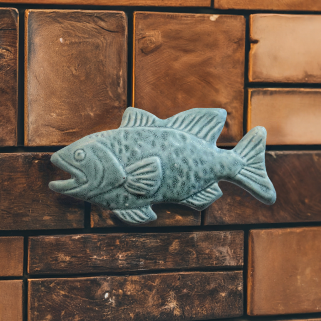 Whistling Frog Tile Inc. - Wholesale Wall Tile - Bass Art Tile Fish decor Man cave art She shack decor 5