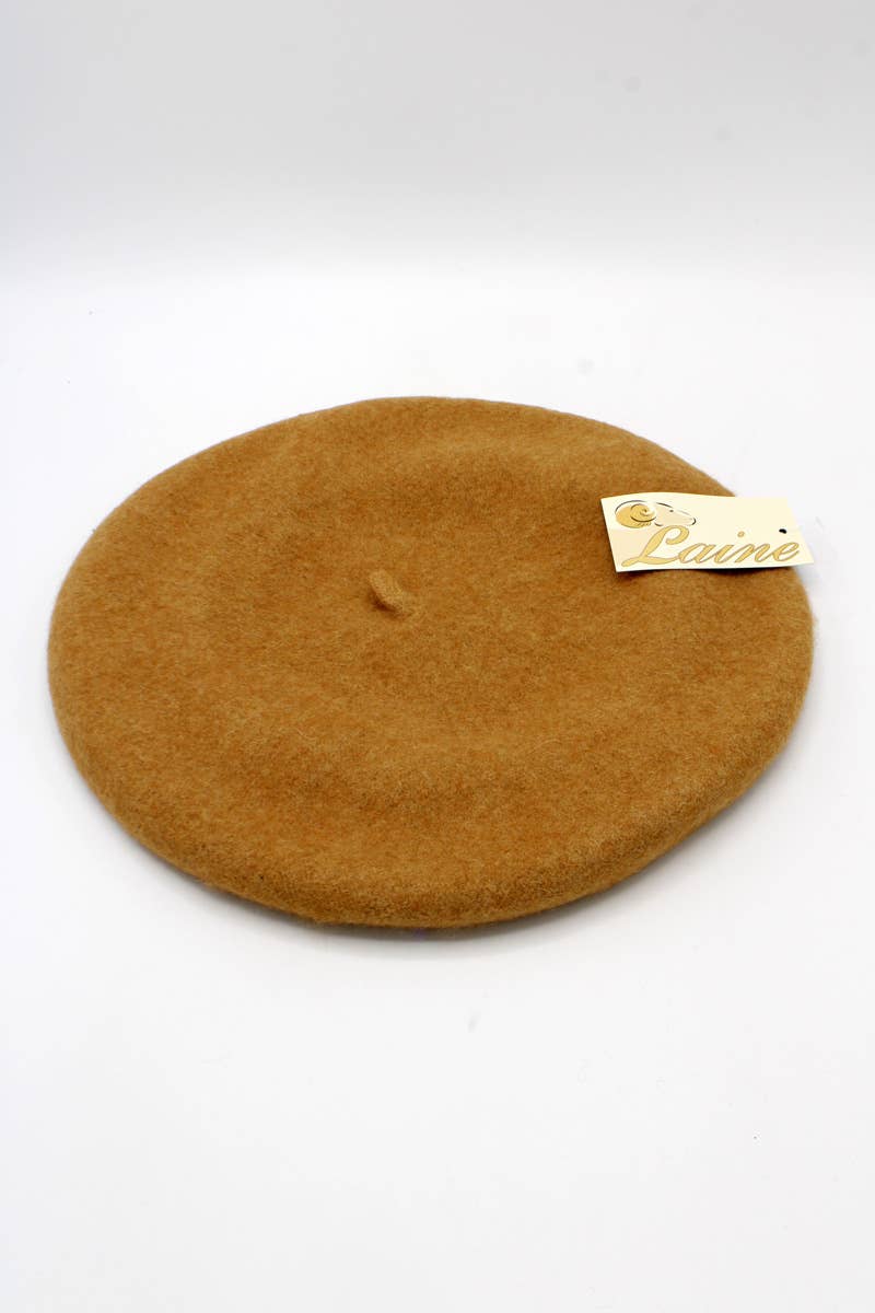 Hologramme Paris - Vendita all'ingrosso Basco - Unisex - Berretto classico in pura lana108