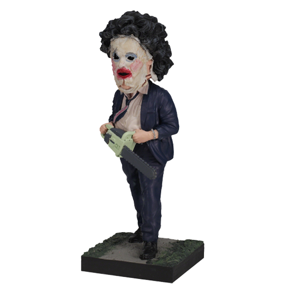 Royal Bobbles - Wholesale Decorative Figurine - Royal Bobbles Leatherface Pretty Woman Mask Bobblehead1