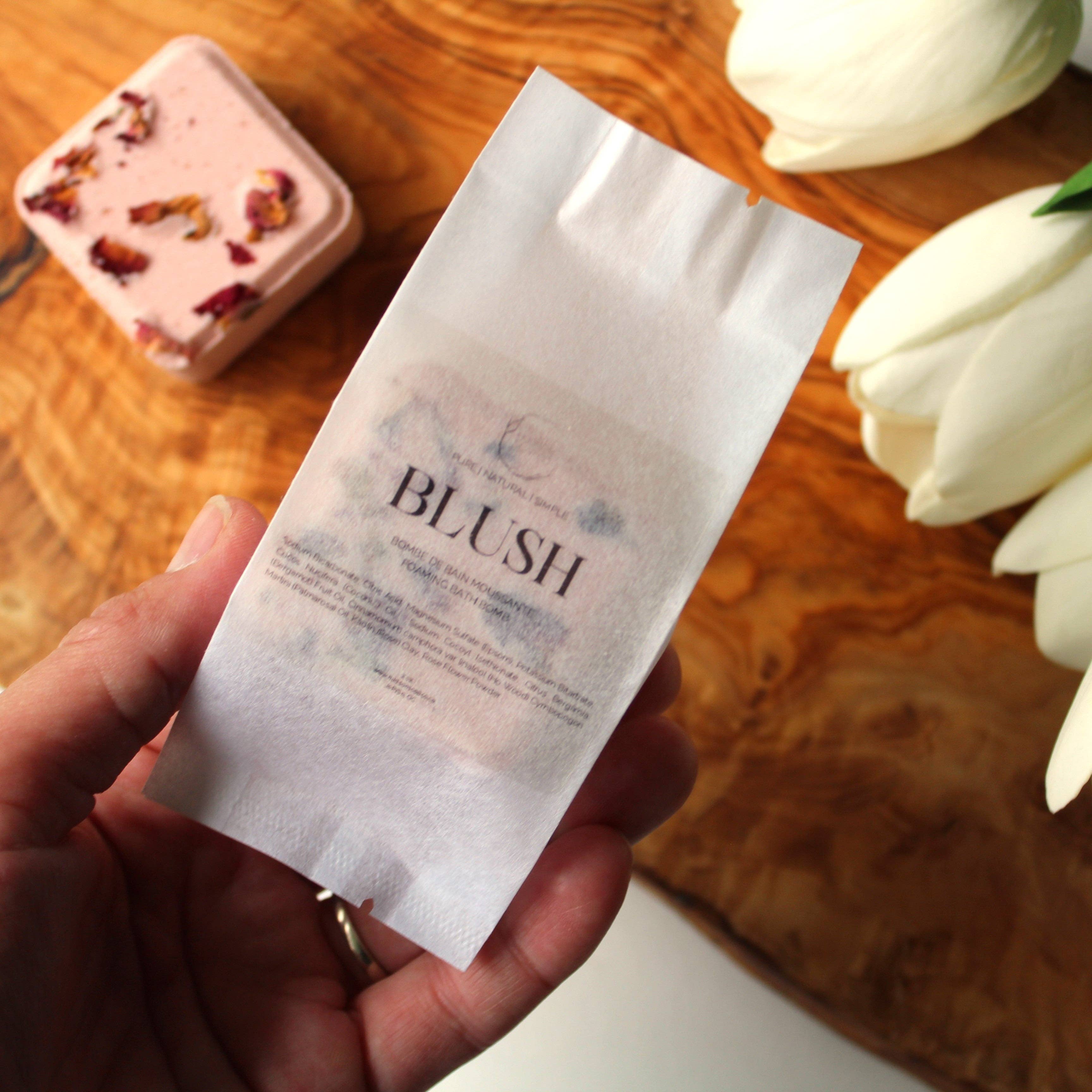 Hudson Soap Co - Wholesale Bath Bomb/Fizz - BLUSH | bath bomb2