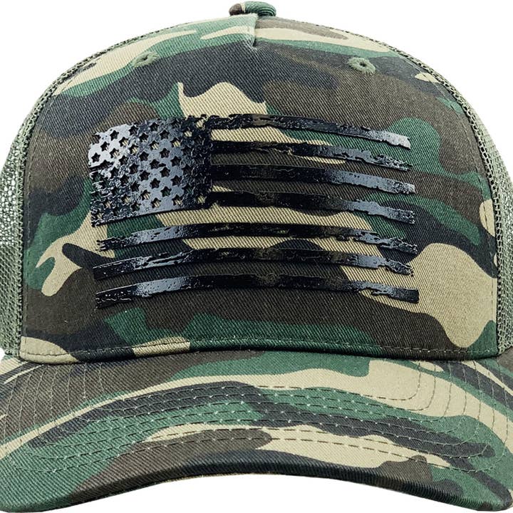 KBETHOS - Wholesale Trucker Hat - Unisex - FLAG UV PRINT MESH BACK BALLCAP24