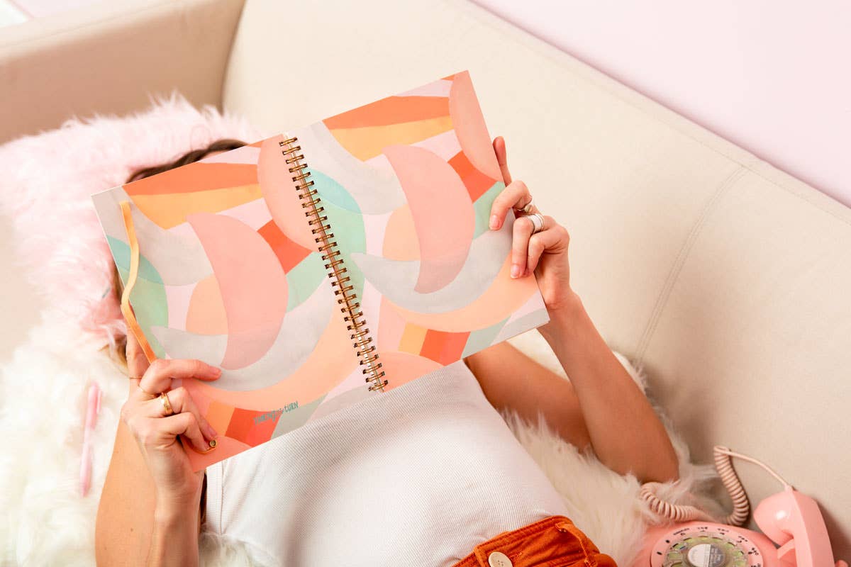 Talking Out of Turn – wholesale Planner – Perpetual Planner - Color Block9