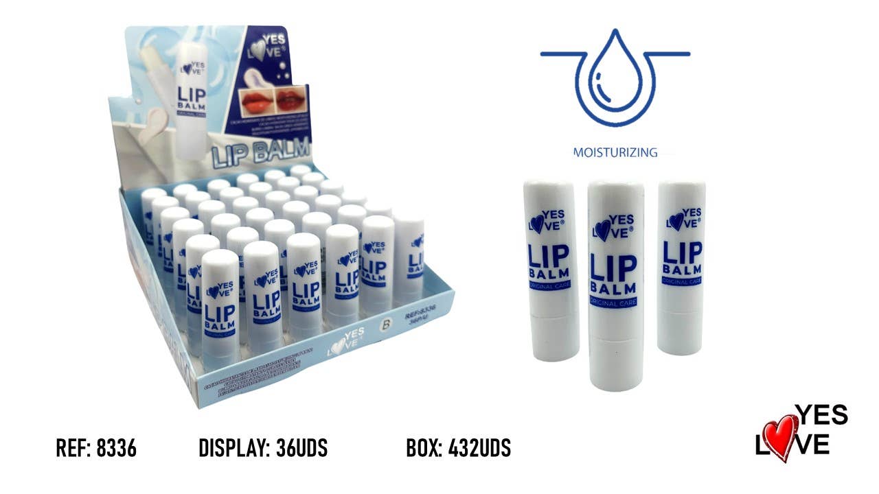 Yes Love Cosmetics - Wholesale Lip Balm - NATURAL MOISTURIZING BALM0