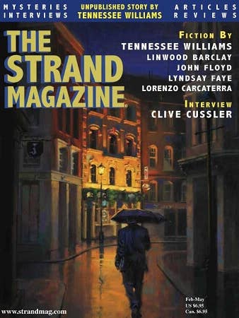 Tennessee Williams inédit, Cussler & Nouveaux Mystères pour la vente par The Strand Magazine