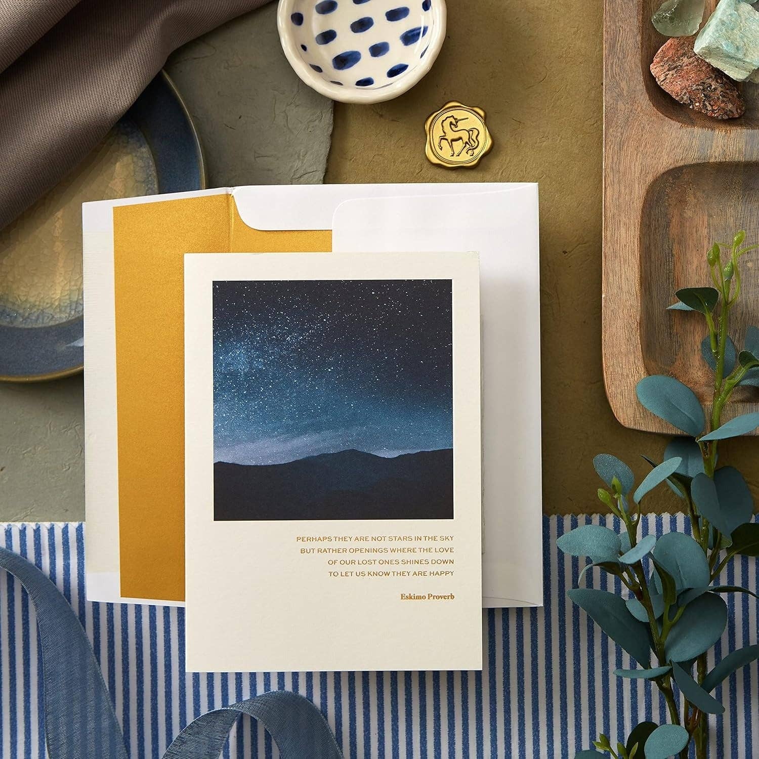 NIQUEA.D - Wholesale Sympathy Card - Night Sky Sympathy Card0