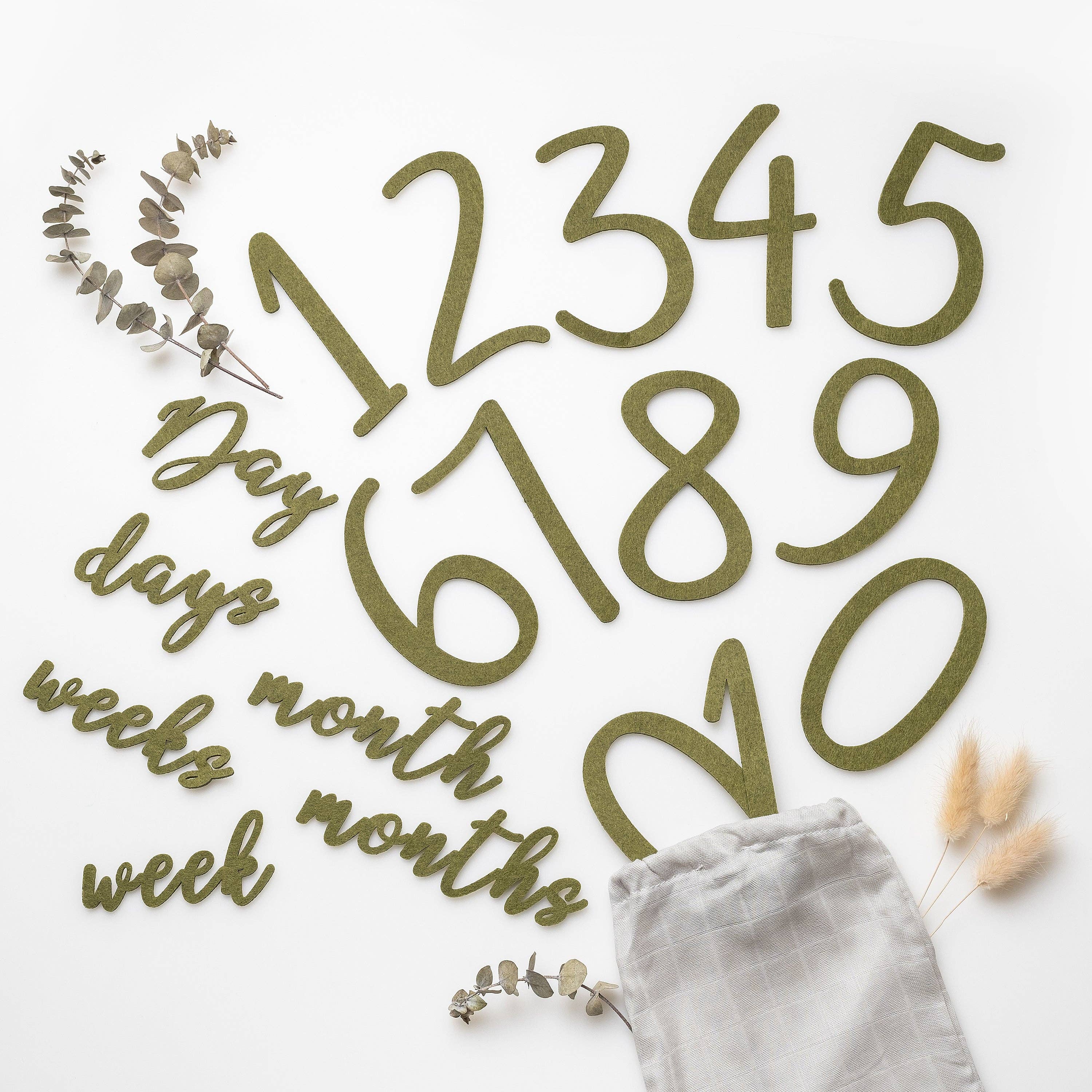 Miaoberry – Großhandel Meilensteindecke – Kind & Baby – Miaoberry Woodland 100% Bio-Baumwolle Musselin Meilenstein-Decke3