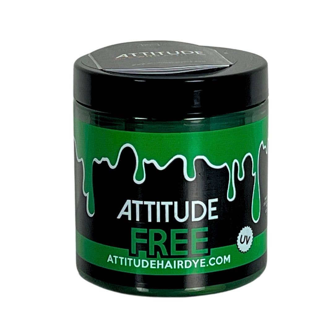 Attitude Hair Dye - Wholesale Hair Dye - Free Uv Green Hair Dye - Vegan, cruelty-free0