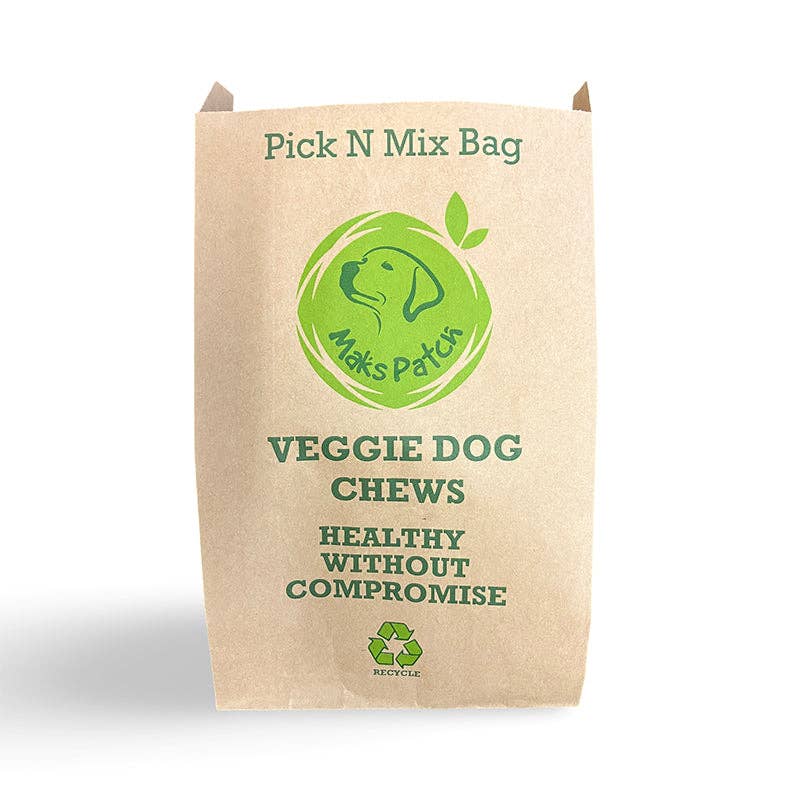 Miro & Makauri – wholesale Pet treats – Dog – Maks Patch 'Pick N Mix' Bags for Vegan Dog Treats