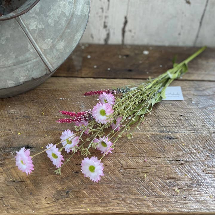 24in vandmelon vildblomstspray for engroshandel hos JanMichaels Art & Home