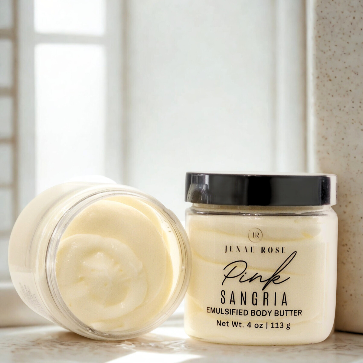 Jenae Rose - Wholesale Body Balm/Butter - Pink Sangria Emulsified Body Butter2