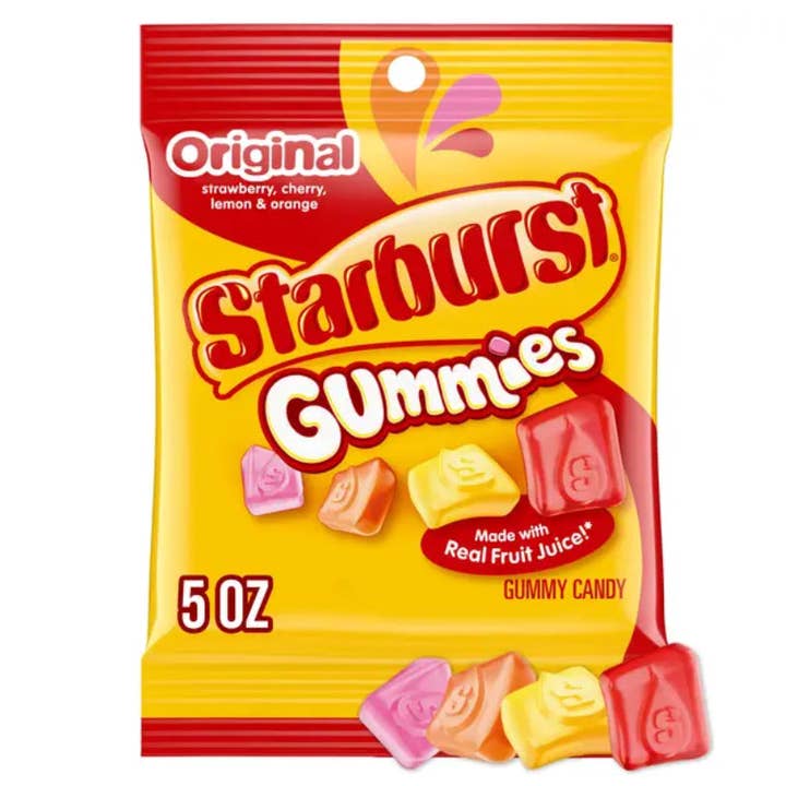Bonbons gélifiés Starburst original 5oz 12pk pour la vente par Go Direct Foods