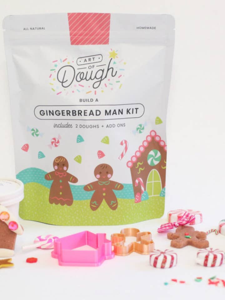 Gingerbread Baking Playdough Kit for wholesale by Art of Dough