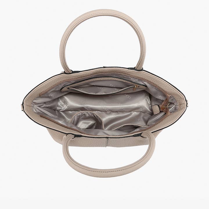 Jen & Co. - Wholesale Crossbody Bag - Women's - M2673 Karen Dual Handle Baguette Bag6