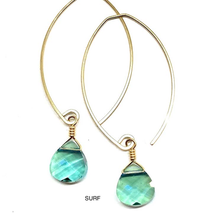 noon designs - Wholesale Dangle Earrings - mini Swarovski earrings3