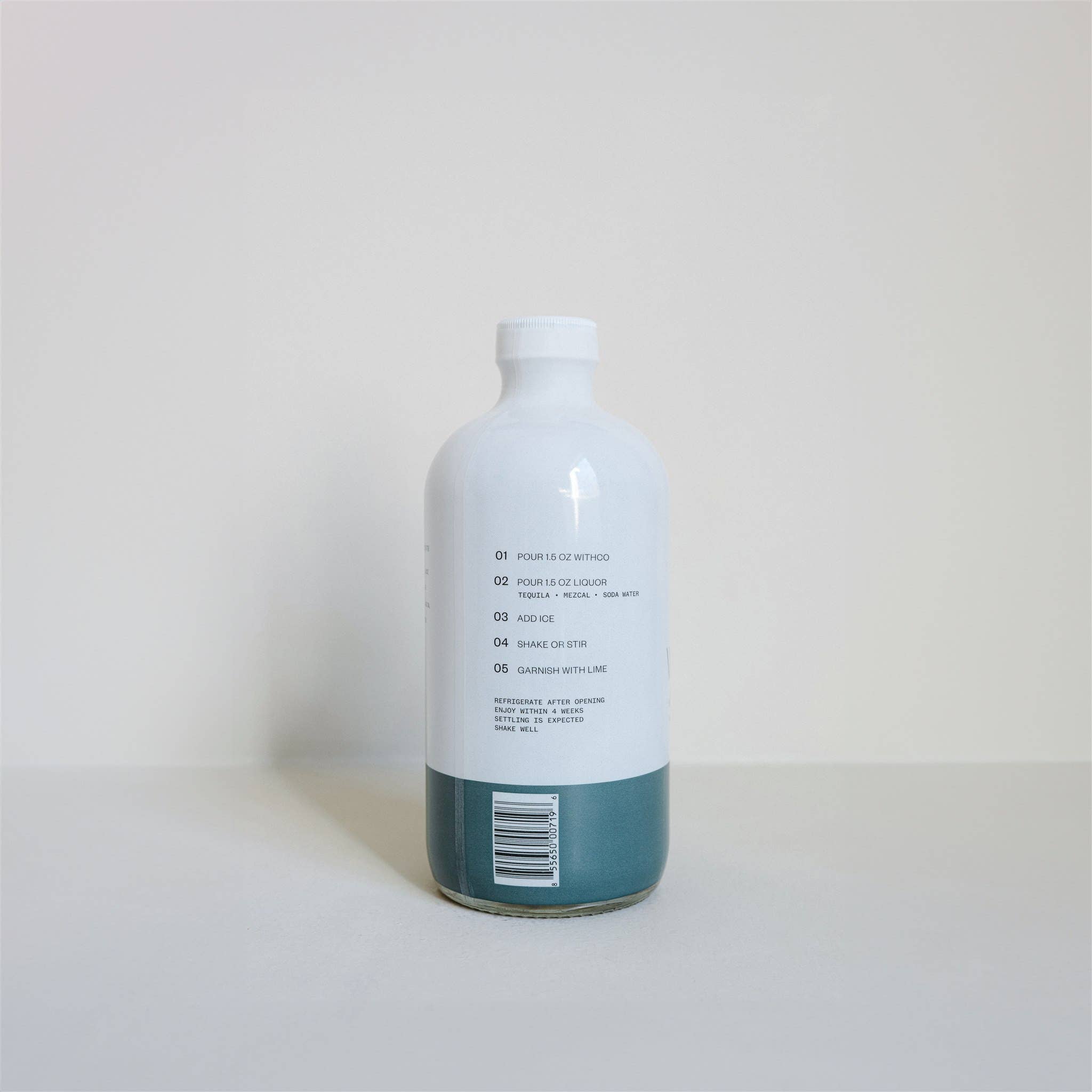 WithCo Cocktails - Wholesale Cocktail Mix/Syrup - Agave Margarita (Agave, fresh lime juice, orange)11