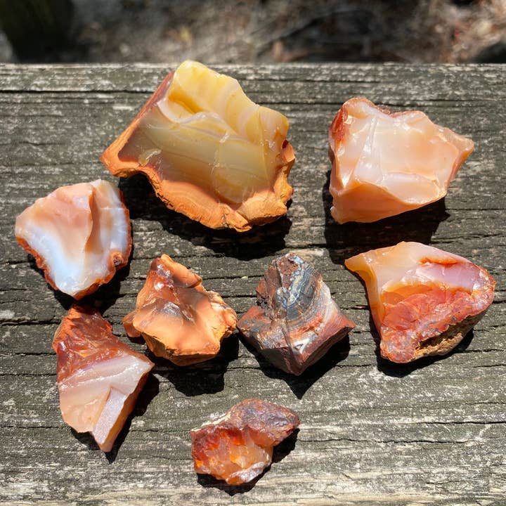 Kamicr8tions – wholesale Andlig sten/kristall – Rå karneol2