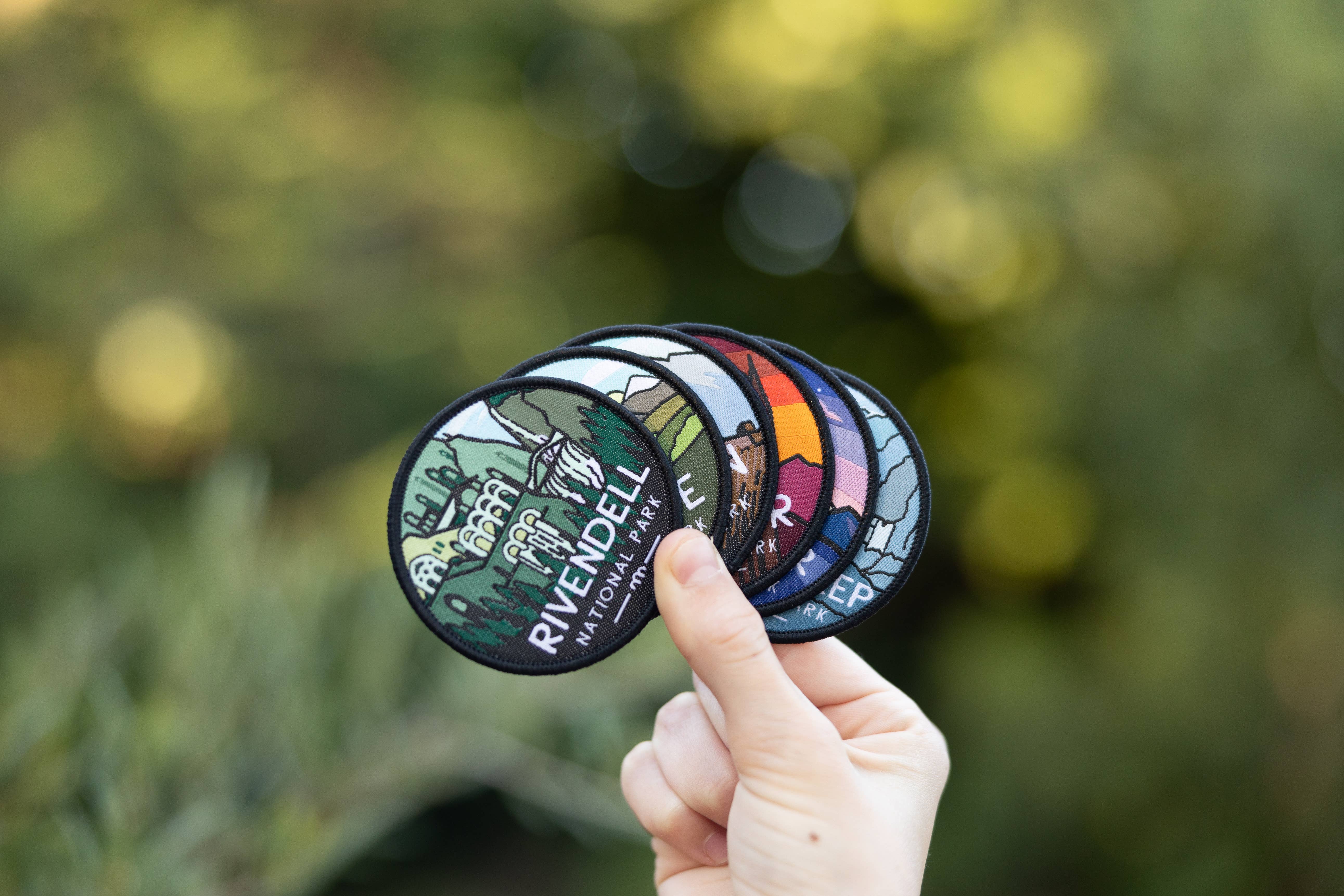 Squatchy - Wholesale Patch - Middle-Earth National Parks, LOTR, 6 Patch Collection3