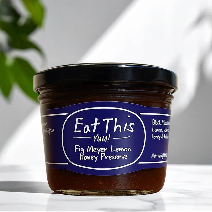 Fig Meyer Lemon & Honey Jam for wholesale by Eat This Yum